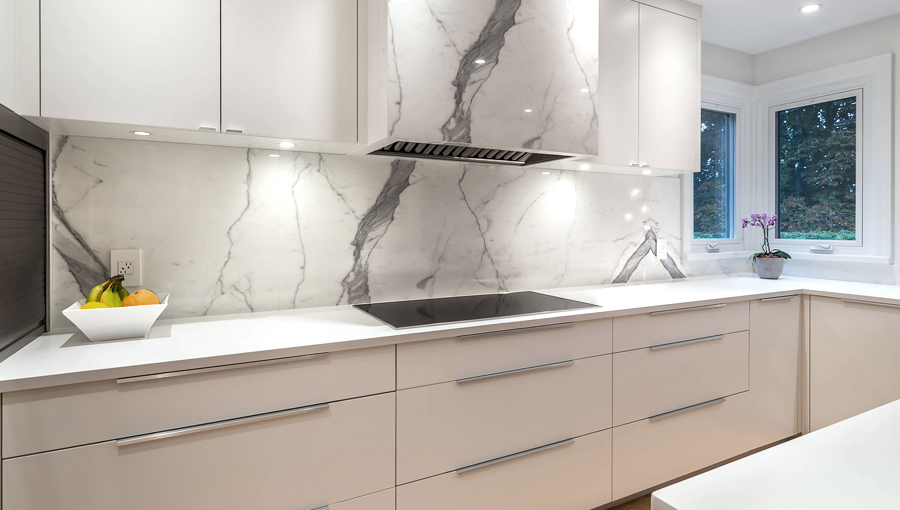 Best Marble Look Quartz Countertops, White Marble Quartz Kitchen Countertops