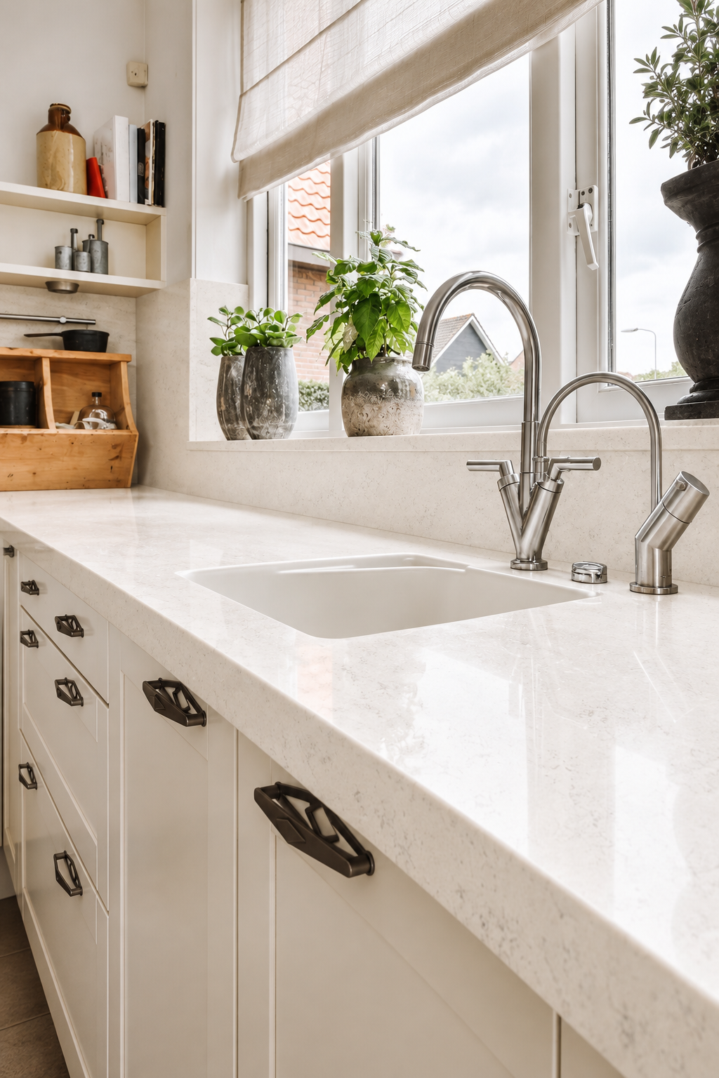 Carrara Marmi Farmhouse Sinkscape