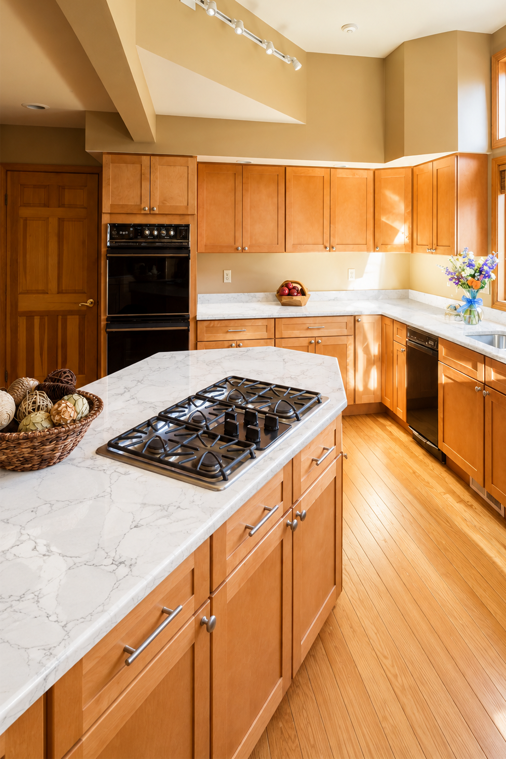 Sunlit Pearl Jasmine Kitchen